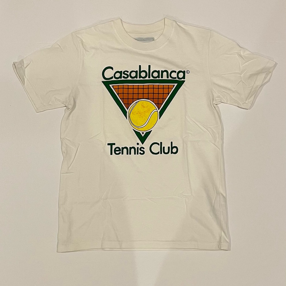 Casablanca Tennis Club t-shirt size M